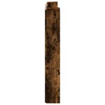 vidaXL Tête de lit Chêne fumé 140 x 16 5 x 103 5 cm Bois d'ingénierie