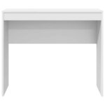 vidaXL Bureau Blanc 90 x 40 x 76 cm Bois d'ingénierie