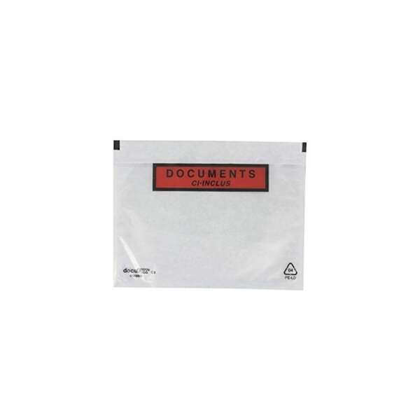 Gpv 100 pochettes porte-documents, (l)110 x (p)160 mm