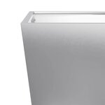 vidaXL Jardinières 2 Pièces 30x30x30 cm acier galvanisé