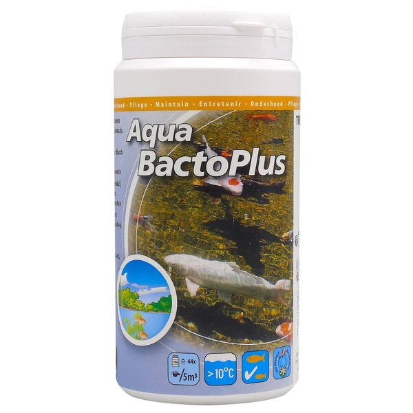 Ubbink Traitement de l'eau d'étang Aqua Bacto Plus 1100 g pour 220000L
