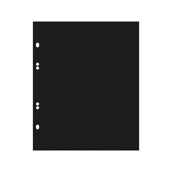 Feuilles intercalaires noires pour Album Multi-Collect Lindner.