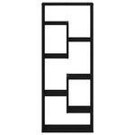 vidaXL Étagère murale Chêne noir 36x16x90 cm Bois d'ingénierie