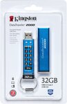 Clé USB 3.1 sécurisée Kingston DataTraveler 2000 - 32Go