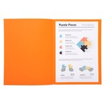 Paquet 100 Chemises Super 210 - 24x32cm - Orange - X 5 - Exacompta