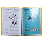 Protège-documents En Pp Recyclé Semi-rigide Beeblue 80 Vues - A4 - Couleurs Assorties - Exacompta