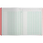 Piqûre 32x25cm à tête paresseuse 8 colonnes 31 lignes 80pages EXACOMPTA