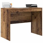 vidaXL Bureau Bois Ancien 100 x 50 x 76 cm