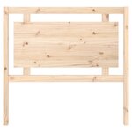 vidaXL Tête de lit 105 5x4x100 cm Bois massif de pin
