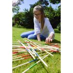 Jeu de mikado géant de jardin 90cm