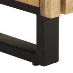vidaXL Buffet 60x34x75 cm bois de manguier massif brut