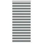 vidaXL Store zèbre gris foncé largeur du tissu 90 9 cm polyester