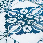Tapis de cuisine Azulejos - 45 x 120 cm - Bleu