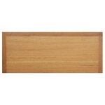 vidaXL Étagère à chaussures 90x37x45 cm Bois de chêne solide