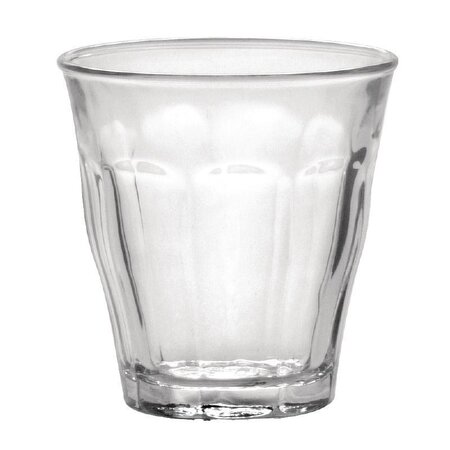 Gobelets en verre picardie 90 ml - lot de 6 - duralex -  - verre x67mm