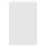 vidaXL Bureau d'écriture Blanc Bois d'ingénierie 70 x 50 x 76 cm