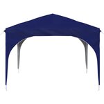 vidaXL Tente de fête pop-up 290 x 290 x 245 cm Bleu