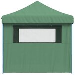 vidaXL Tente de fête Vert 279 x 410 x 315 cm Tissu Oxford