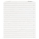 vidaXL Jardinière blanc 110x60x68 5 cm bois de pin massif