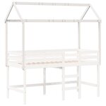 vidaXL Toit de lit pour enfants 217x85 5x154 cm bois de pin massif
