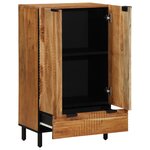 Buffet vidaXL 60x33x100 cm en bois massif d'acacia