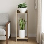 vidaXL Support de Plante Chêne Sonoma 30 x 30 x 80 cm