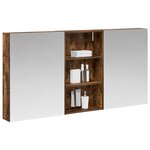 vidaXL Ensemble de Meubles de Salle de Bain 3 Pièces 140 x 14 5 x 70 cm