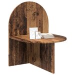 vidaXL Table de chevet Bois ancien 48 x 49 x 65 cm Bois d’ingénierie