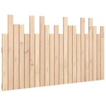 vidaXL Tête de lit murale 140x3x80 cm Bois massif de pin