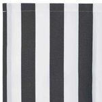 vidaXL Tissu de remplacement pour auvent pour cadre de 3 5x2 m anthracite et blanc