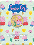 Monnaie TOGETHER FOREVER Peppa Pig Cupronickel 1$ Tuvalu 2026