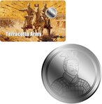 Monnaie TERRACOTTA ARMY 1500 Platine 25$ Liberia 2026