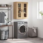 vidaXL Armoire murale chêne sonoma 69 5x34x90 cm bois d'ingénierie