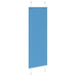 vidaXL Store plissé bleu 50x100 cm largeur du tissu 49 4 cm polyester