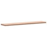 vidaXL Étagère murale 100x20x2 5 cm bois massif de hêtre