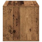 vidaXL Armoire de rangement Bois ancien 103 x 41 x 40 cm