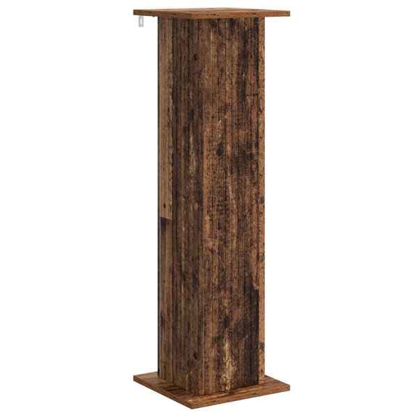 vidaXL Support de Plante Bois ancien 30 5 x 30 x 100 5 cm
