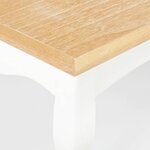 vidaXL Table basse Blanc 110 x 60 x 40 cm MDF