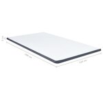 Vidaxl surmatelas de sommier tapissier 200x120x5 cm