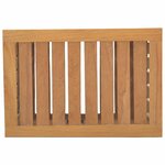 vidaXL Bac à linge 50x35x60 cm bois de teck massif