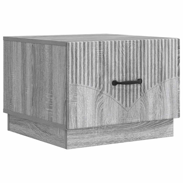 vidaXL Table basse Sonoma gris 49 x 50 x 37 cm Bois d'ingénierie