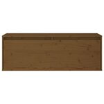 vidaXL Meubles TV 2 Pièces Marron miel Bois massif de pin