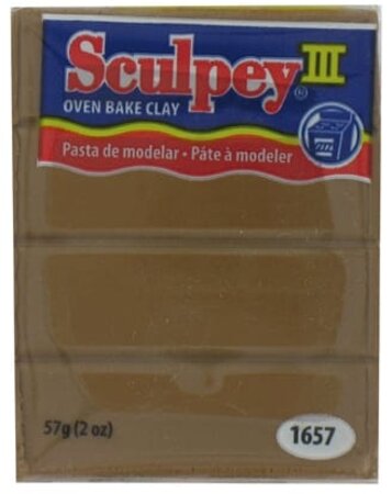 Pâte Sculpey III Noisette - Sculpey