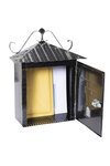Boîte aux Lettres en Métal  Rustica D-2204  Style Vintage  Décoratif  Noir