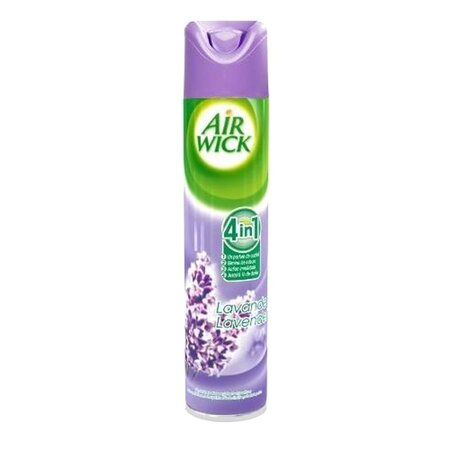 Air Wick Aérosol 4 en 1 Lavande 300ml (lot de 8)