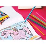 Crayons de couleur kids colouring  blister de 12 paper mate