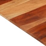 vidaXL Dessus de table bois massif d'acacia 15-16 mm 60x80 cm