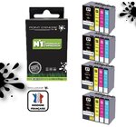 27XL - Réveil - 4 X Pack de 4 Cartouches D'encre Noir/Cyan/Magenta/ Jaune - Grande capacité