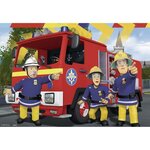 Sam le pompier puzzles 2x24 pieces - sam t'aide dans le besoin - ravensburger - lot de puzzles enfant - des 4 ans