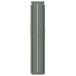 vidaXL Auvent latéral rétractable Rouge 220x1200 cm